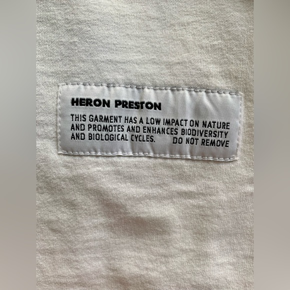 Heron Preston | White Long Sleeve | Size Medium | Great Condition 👕 - Picture 3 of 5
